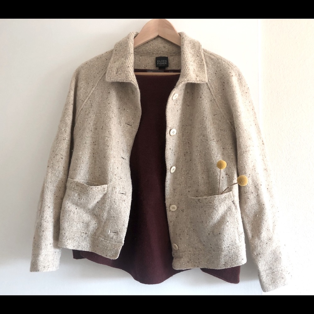 Eileen Fisher sweater cardigan xs